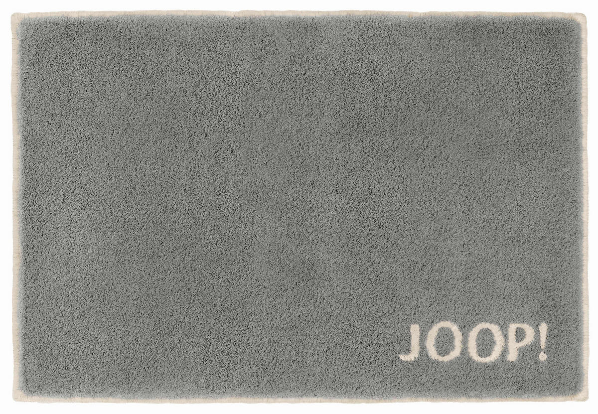BADTEPPICH Graphitfarben 60/90 cm  - Graphitfarben, Basics, Kunststoff/Textil (60/90cm) - Joop!