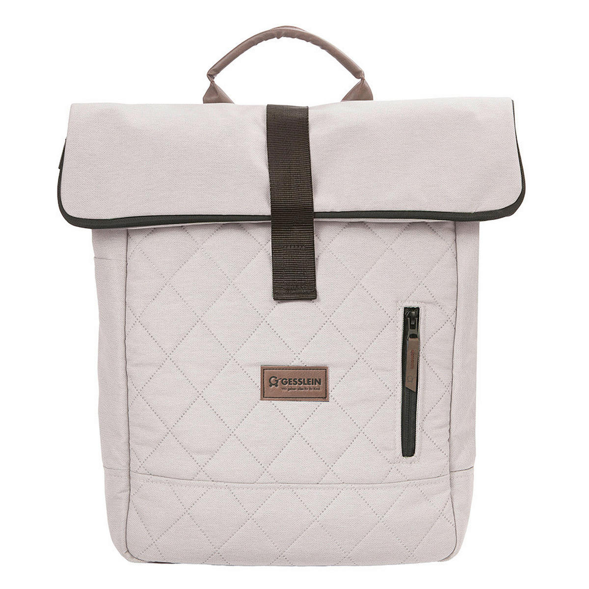 KINDERWAGENSET  FX4 Swing Set  Steingrau  - Hellgrau/Schwarz, Basics, Textil (100/55/130cm) - Gesslein