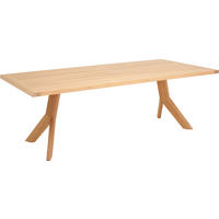 ESSTISCH in Holz 150-210/100/75 cm  - Eichefarben, Design, Holz (150-210/100/75cm) - TEAM 7
