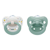 SCHNULLER 0 Monat(e)  - Basics, Kunststoff (5,3/6/13,5cm) - NUK