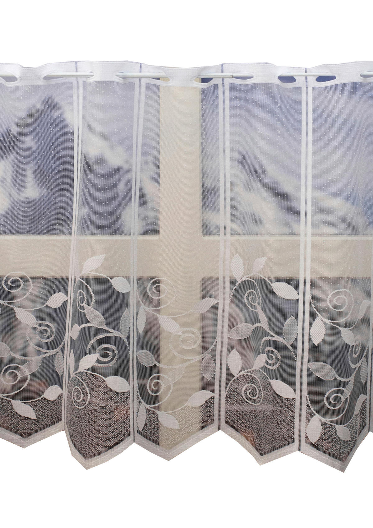 FÜGGÖNYANYAG fm - fehér, Basics, textil (60cm)