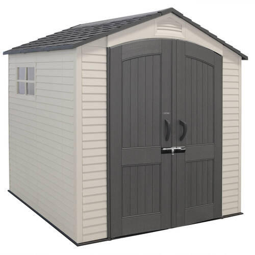 GERÄTEHAUS 213/226/213 cm  - Grau, Basics, Kunststoff (213/226/213cm) - Ambia Garden
