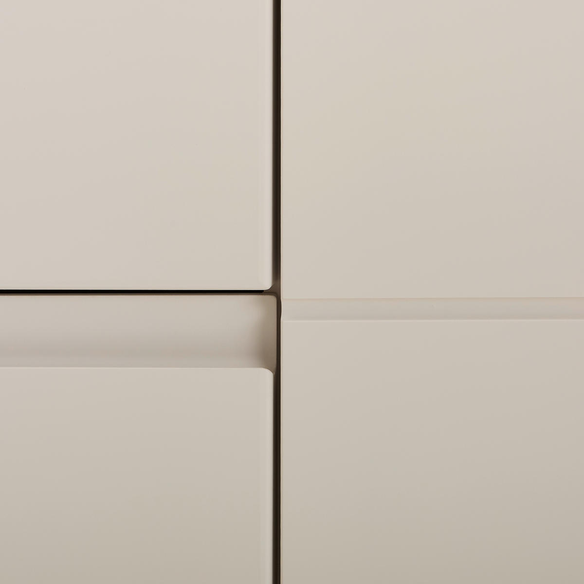 KOMMODE Swim, 100/80/40 cm, 4 Schublade(n)  - Kaschmir/Eiche Artisan, Design, Holzwerkstoff/Kunststoff (100/80/40cm) - MID.YOU