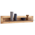 WANDBOARD  150/26/24 cm  - Wildeiche, Design, Glas/Holz (150/26/24cm) - Novel