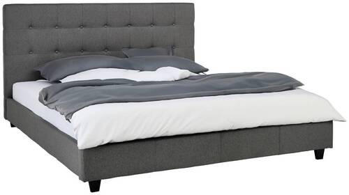 TAPECIRANI KREVET   180/200 cm   antracit  - antracit, Moderno, drvo/tekstil (180/200cm) - Carryhome