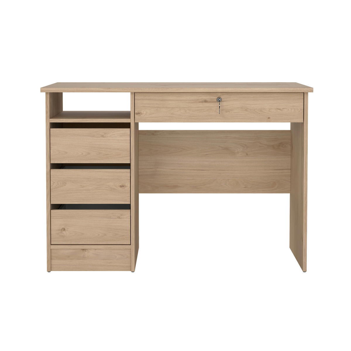 SCHREIBTISCH 109,3/48,5/75,6 cm  in Eichefarben  - Eichefarben, MODERN, Holzwerkstoff (109,3/48,5/75,6cm) - MID.YOU