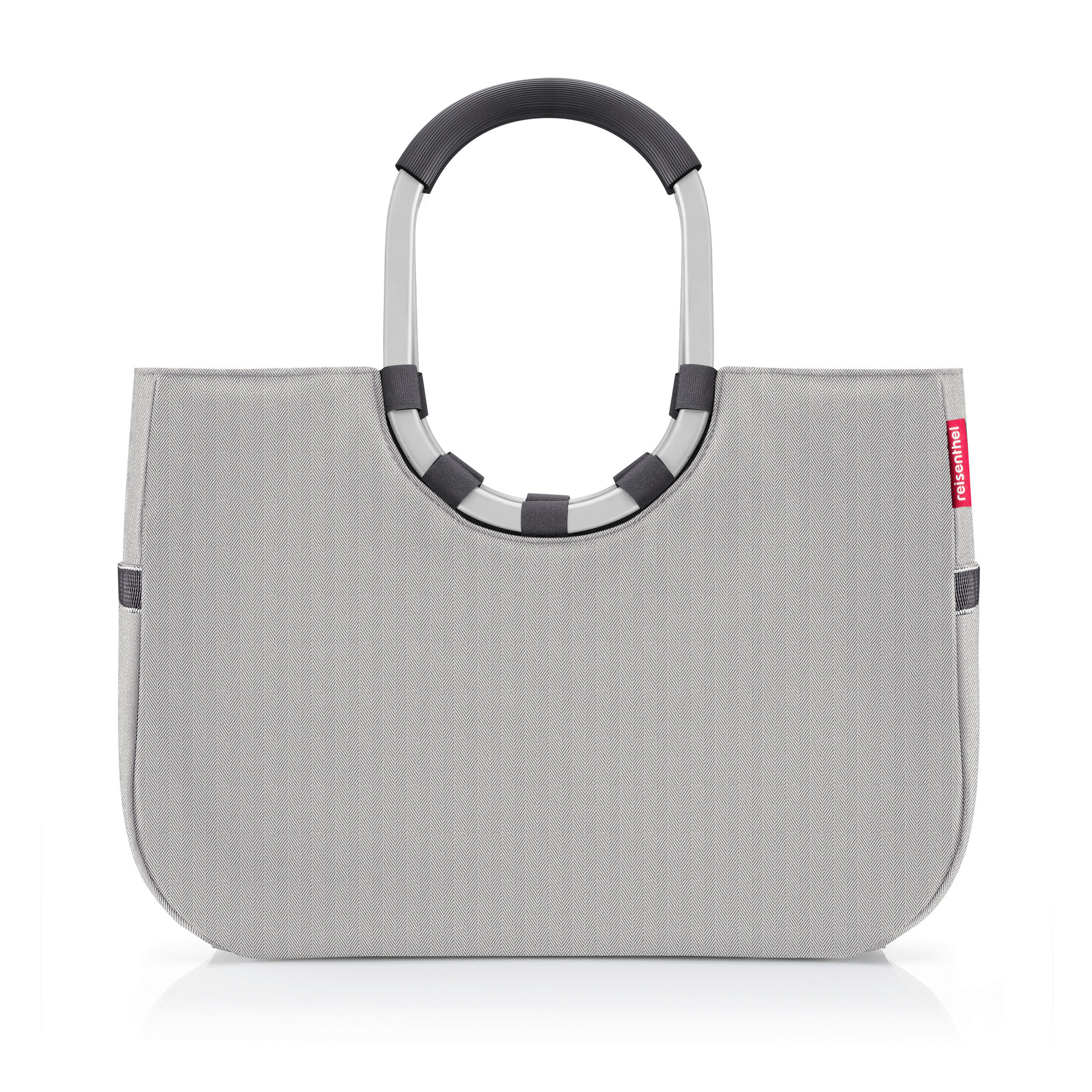 EINKAUFSKORB 25 L  - Roségold/Grau, Basics, Textil (46/34,5/25cm) - Reisenthel