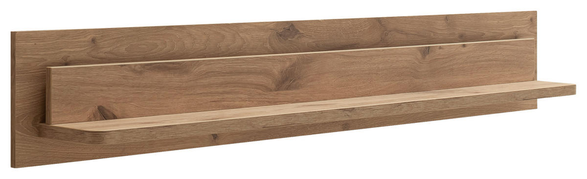WANDBOARD  150/24/18 cm  - Eichefarben, Konventionell, Holzwerkstoff (150/24/18cm) - Cantus