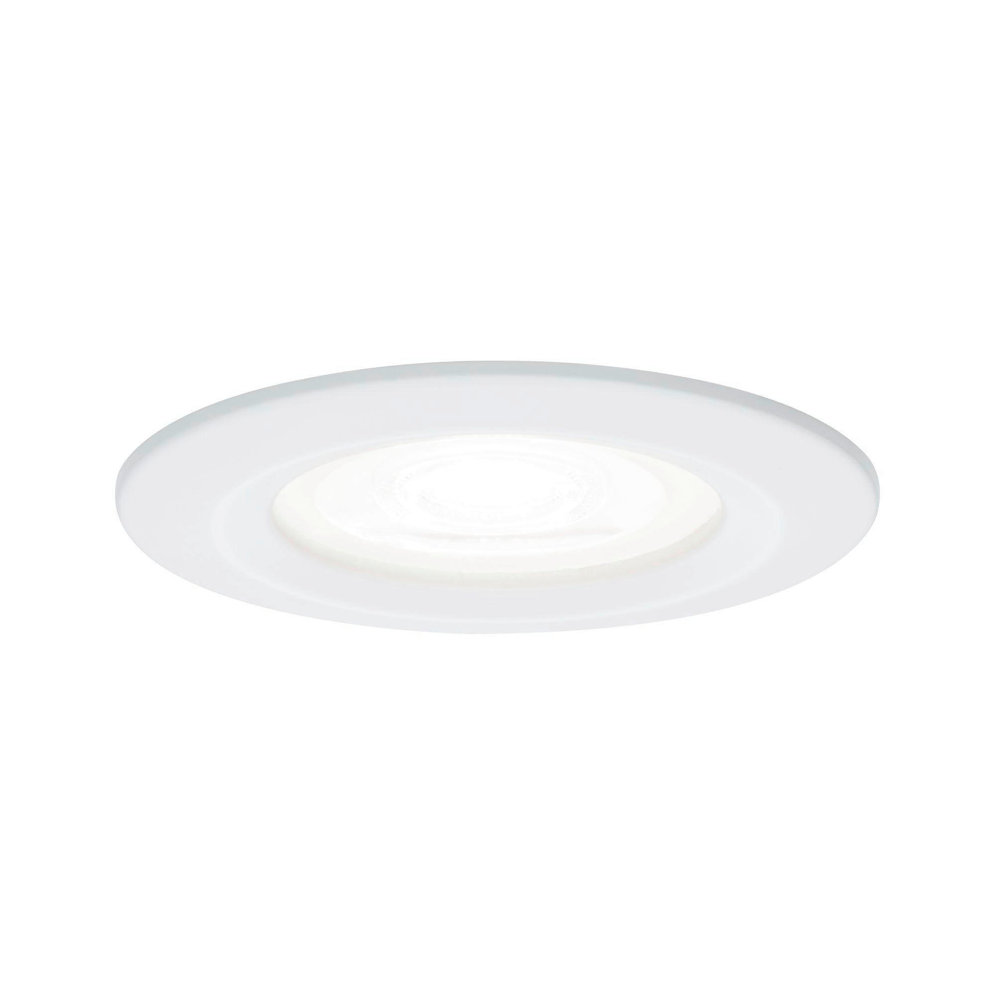 LED-DECKENLEUCHTE 7,8 cm  - Alufarben/Weiß, Design, Metall (7,8cm) - Paulmann