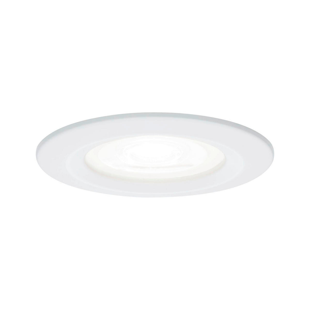 LED-DECKENLEUCHTE 7,8 cm  - Alufarben/Weiß, Design, Metall (7,8cm) - Paulmann