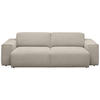 3-SITZER-SOFA Cord Sandfarben  - Sandfarben/Schwarz, Design, Kunststoff/Textil (236/71/101cm) - Pure Home Lifestyle