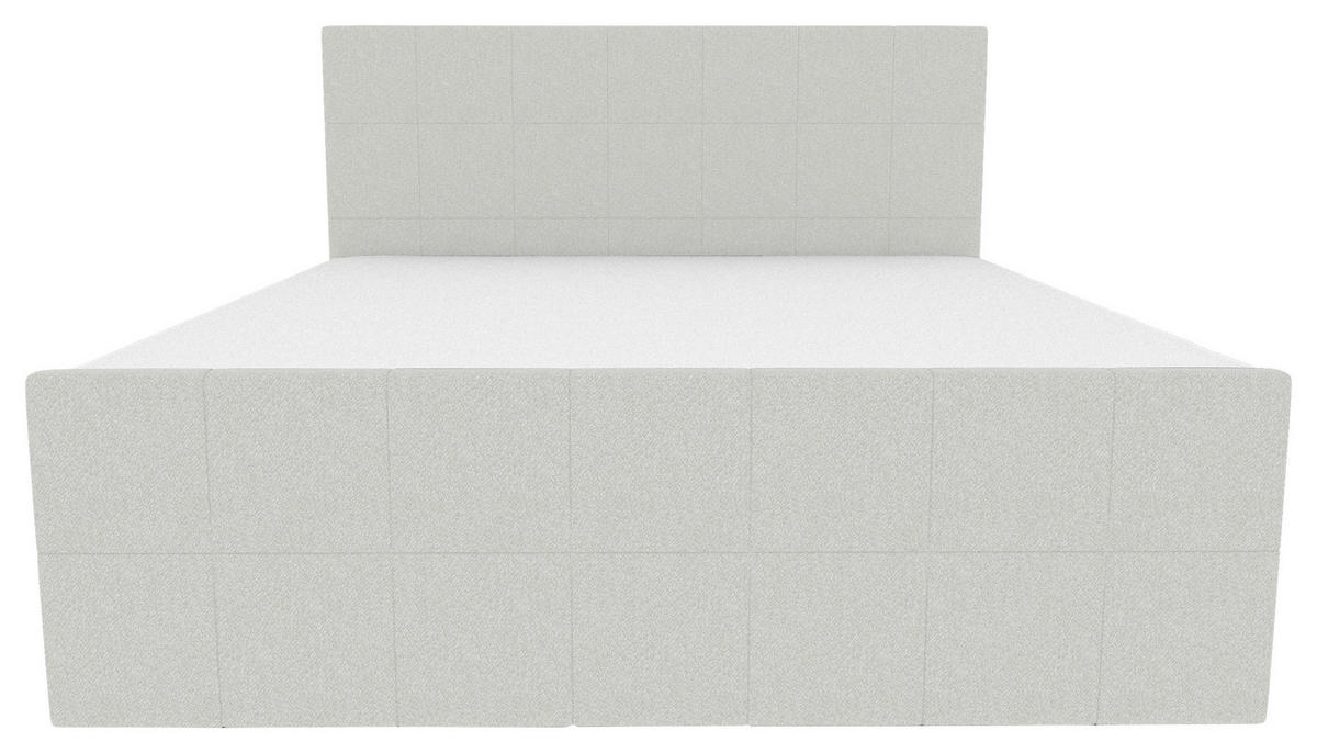 BOXBETT 160/200 cm  in Hellgrau  - Hellgrau, KONVENTIONELL, Kunststoff/Textil (160/200cm) - Boxxx