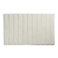 BADEMATTE Weiß  - Weiß, KONVENTIONELL, Textil (100/60/1,6cm) - Kela