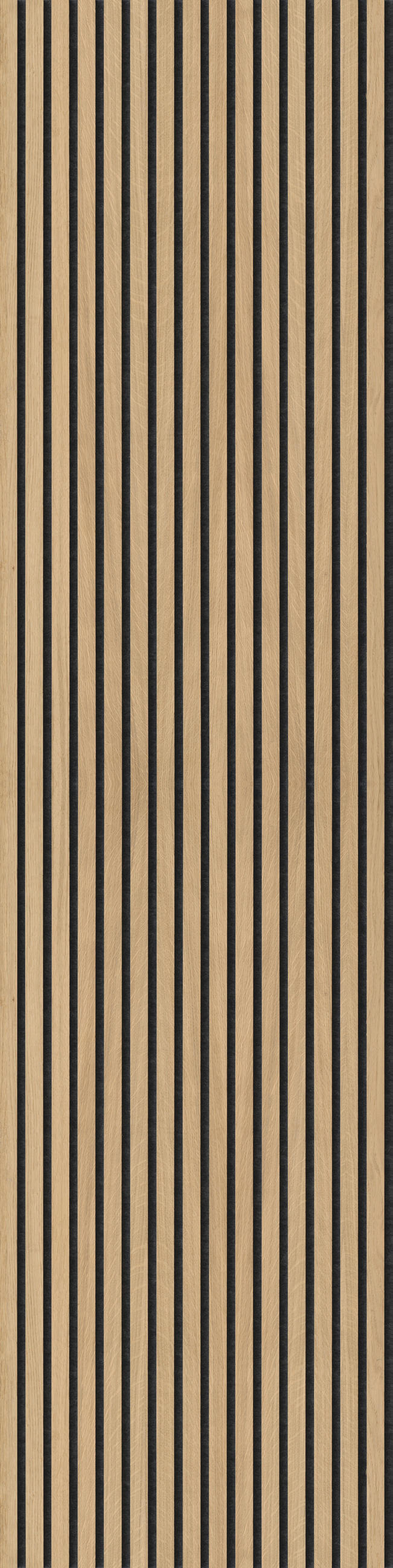 Novel Akustikpaneel Eiche hellbraun acous Professional 60x2.1x250 cm