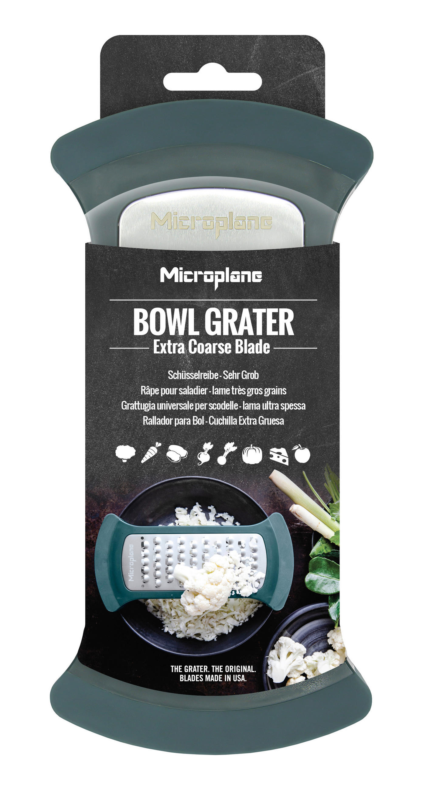 RIBEŽ VIŠENAMJENSKI  - Basics, metal/plastika (21,2/10,3/2cm) - MICROPLANE