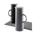 ISOLIERKANNE 1 L - Anthrazit, Design, Glas/Kunststoff (1l) - Homeware