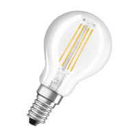 LED-LEUCHTMITTEL   E14 4 W 470 lm 2 Stück  - Klar, Basics, Glas (4,5/7,8cm) - Osram