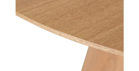 ESSTISCH 120/120/75 cm Echtholz, Nachbildung  Holzwerkstoff, Holz rund Eichefarben  - Eichefarben, Design, Holz/Holzwerkstoff (120/120/75cm) - Xora