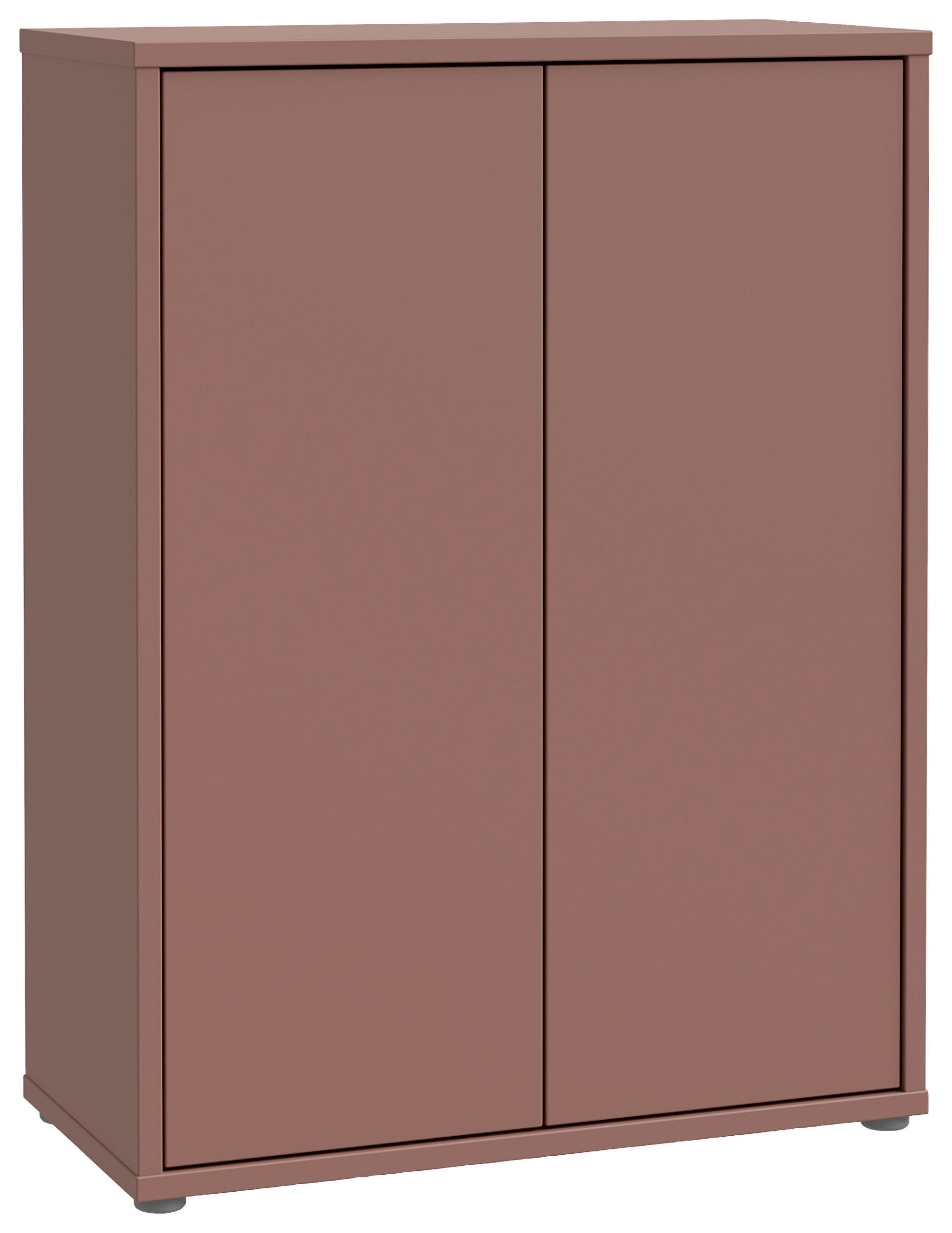 Dulap Pentru Pantofi 74,5/99,1/34,9 cm  - teracotă/gri, Modern, plastic/material pe bază de lemn (74,5/99,1/34,9cm) - Modern Living