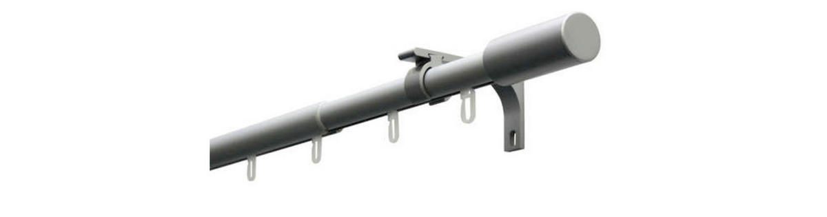 GARNIŠNA VODILICA boja aluminijuma metal - boja aluminijuma, Osnovno, metal - Gardinia