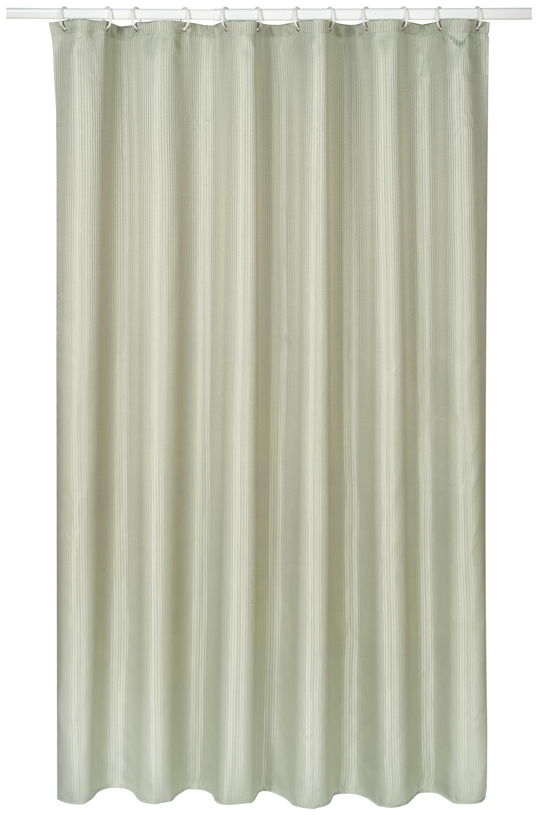 DUSCHVORHANG 180/200 cm  - Salbeigrün, Basics, Textil (180/200cm) - Esposa