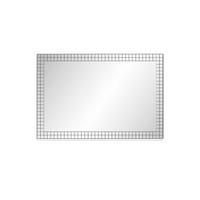 WANDSPIEGEL 60/90/2 cm    in rechteckig  - Schwarz, Design, Glas/Holzwerkstoff (60/90/2cm) - Livetastic