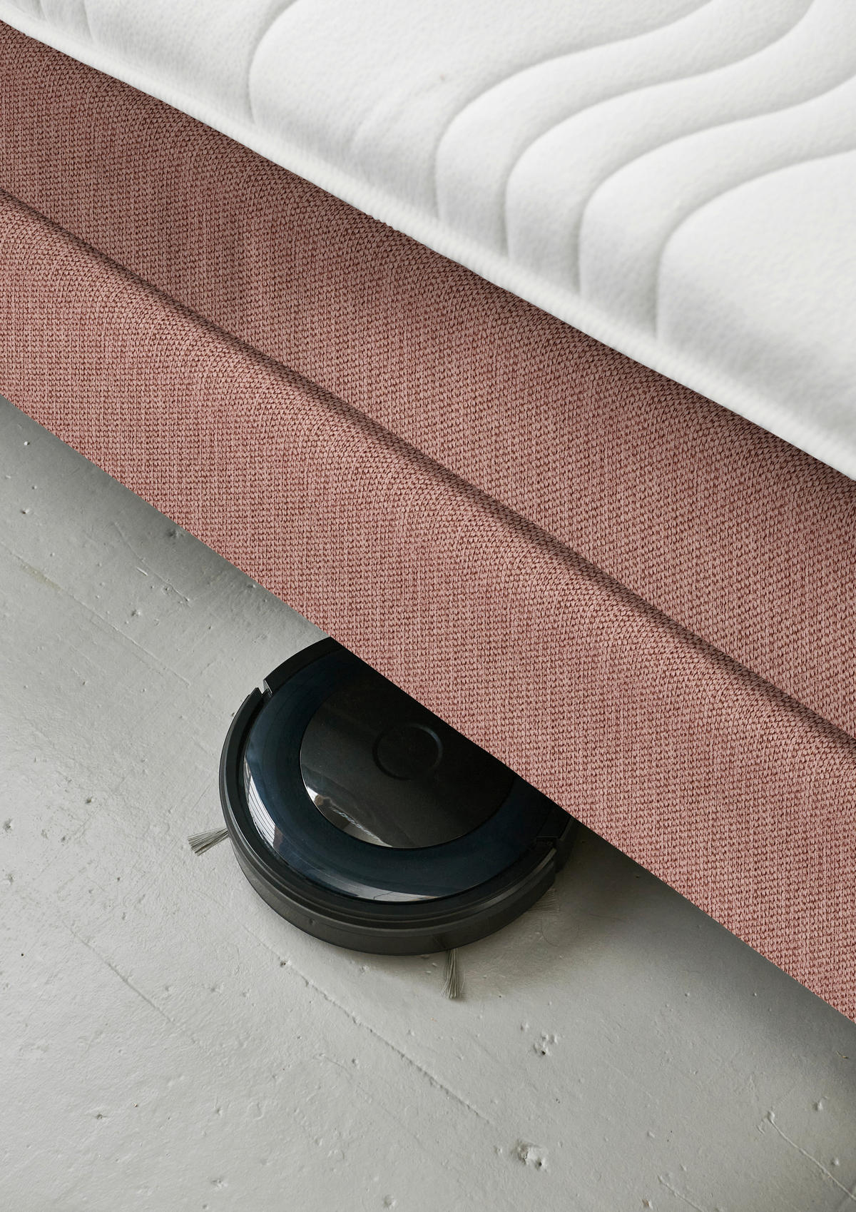 BOXSPRINGBETT 160/200 cm  in Rostfarben  - Rostfarben/Schwarz, Design, Kunststoff/Textil (160/200cm) - Beldomo - Sleep