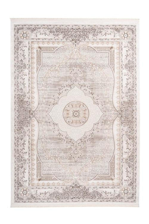 VINTAGE-TEPPICH 160/230 cm Akropolis Grau, Silberfarben  - Silberfarben/Grau, Design, Textil (160/230cm) - Kayoom