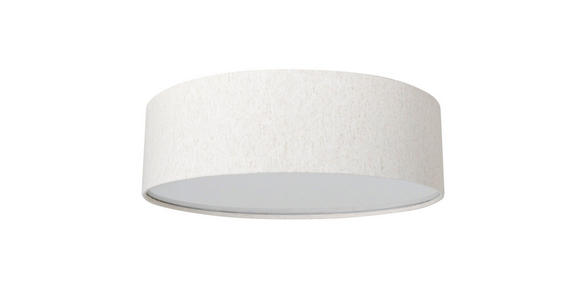 DECKENLEUCHTE 45/13 cm - Naturfarben, Basics, Kunststoff/Textil (45/13cm) - Novel