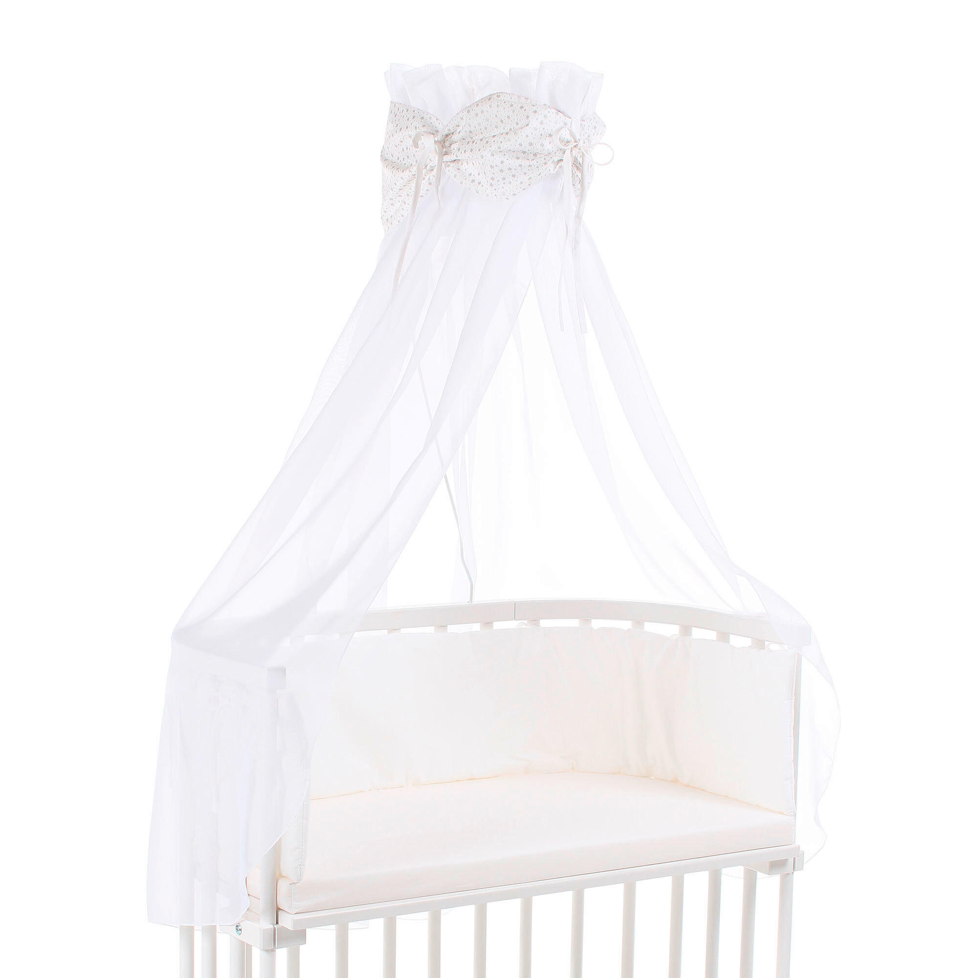HIMMEL  - Weiß, Basics, Textil (200/135/0,1cm) - Babybay