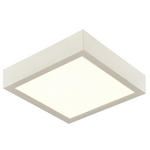 LED-DECKENLEUCHTE 10 W    17/17/3,6 cm  - Weiß, KONVENTIONELL, Kunststoff (17/17/3,6cm) - Boxxx