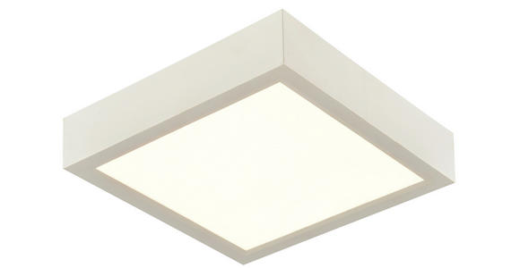 LED-DECKENLEUCHTE 20 W 30/30/3,6 cm - Weiß, KONVENTIONELL, Kunststoff (30/30/3,6cm) - Boxxx
