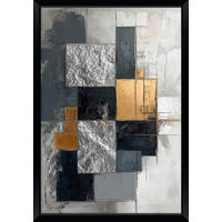 BILD 50/70 cm  - Multicolor, Design, Textil (50/70cm)