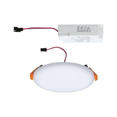 LED-BADEZIMMER-EINBAULEUCHTE 12,5 cm  - Weiß, LIFESTYLE, Kunststoff (12,5cm) - Paulmann