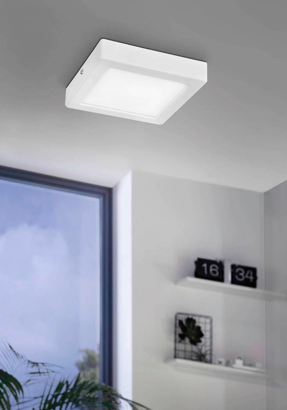 SKÅPBELYSNING LED-ljuskälla  - vit, Basics, metall/plast (17/17/3cm) - Eglo