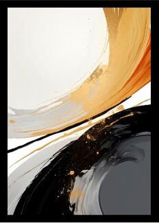 BILD Abstraktes 50/70 cm  - Multicolor, Basics, Textil (50/70cm) - Euroart