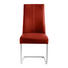 SCHWINGSTUHL Webstoff Edelstahlfarben, Rot - Edelstahlfarben/Rot, Design, Textil/Metall (46/97/59cm) - Valnatura SCHWINGSTUHL Webstoff Edelstahlfarben, Rot - Edelstahlfarben/Rot, Design, Textil/Metall (46/97/59cm) - Valnatura