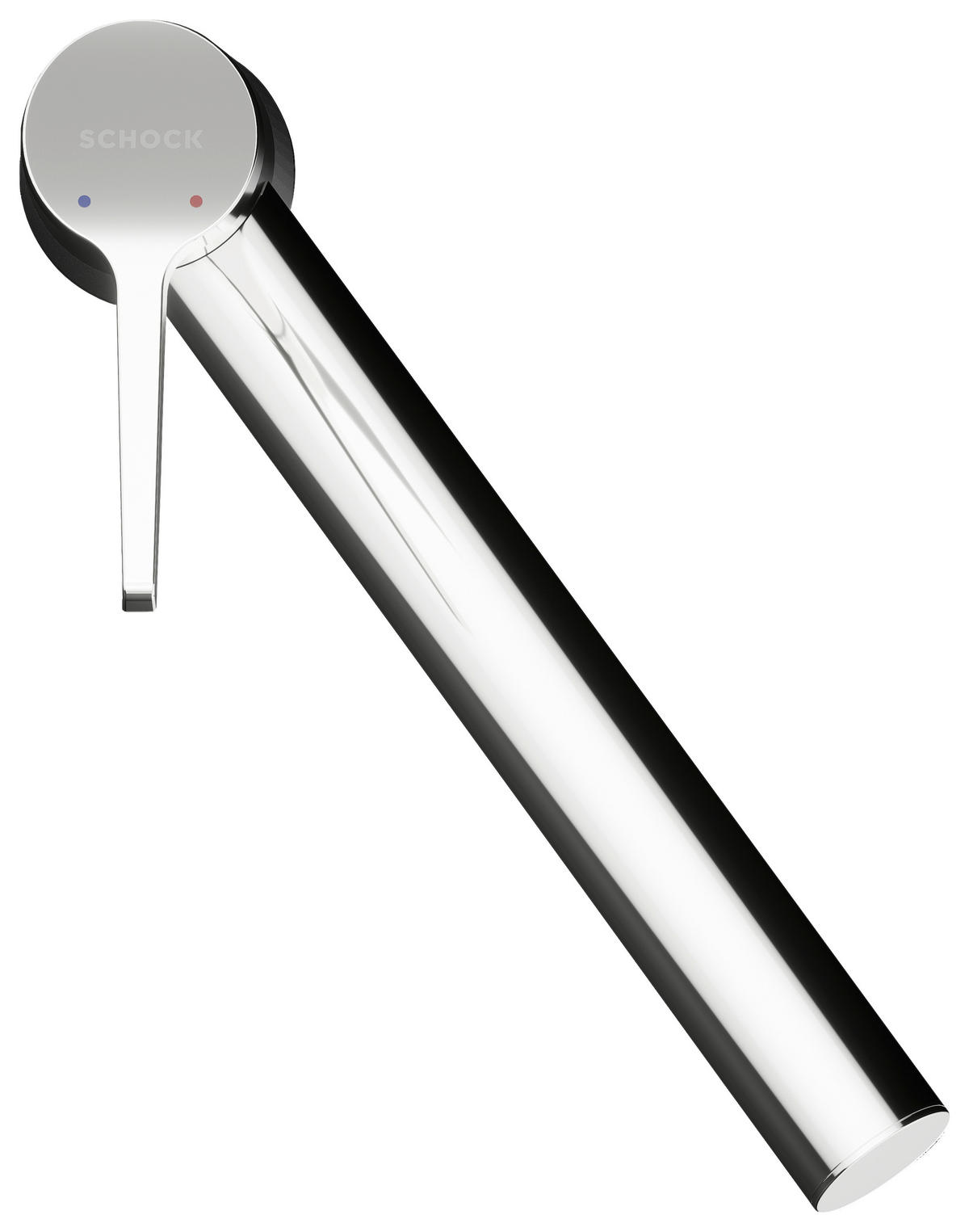 KÜCHENARMATUR 554000MAG  - Graphitfarben, Basics, Stein/Metall (5,2/22,7/19,7cm) - Schock