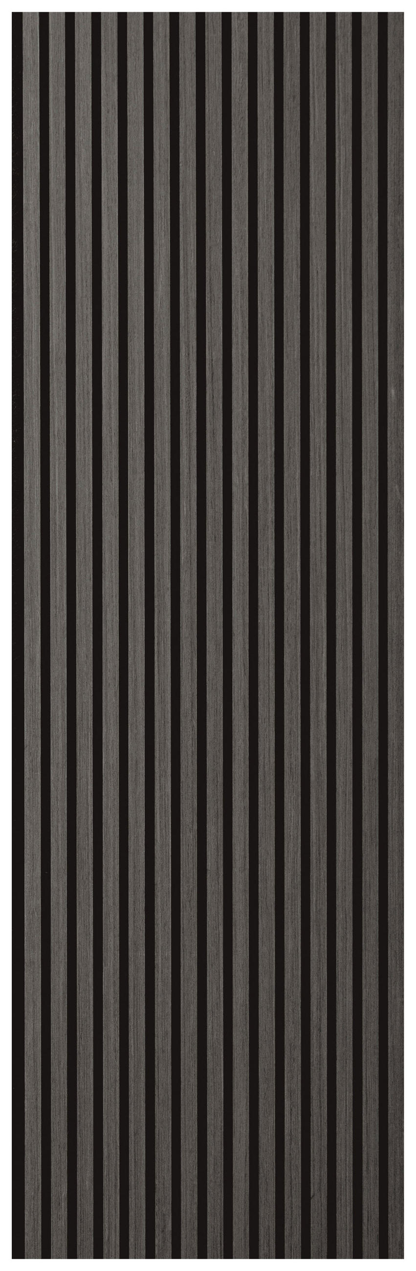 AKUSTICKÝ PANEL 56/244/1.8 cm - čierna/farba duba, Basics, drevo/kompozitné drevo (56/244/1.8cm)