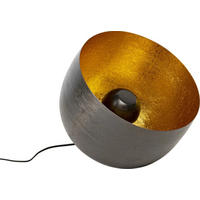 STEHLEUCHTE 35/32/35 cm   - Schwarz/Bronzefarben, LIFESTYLE, Metall (35/32/35cm) - Kare-Design