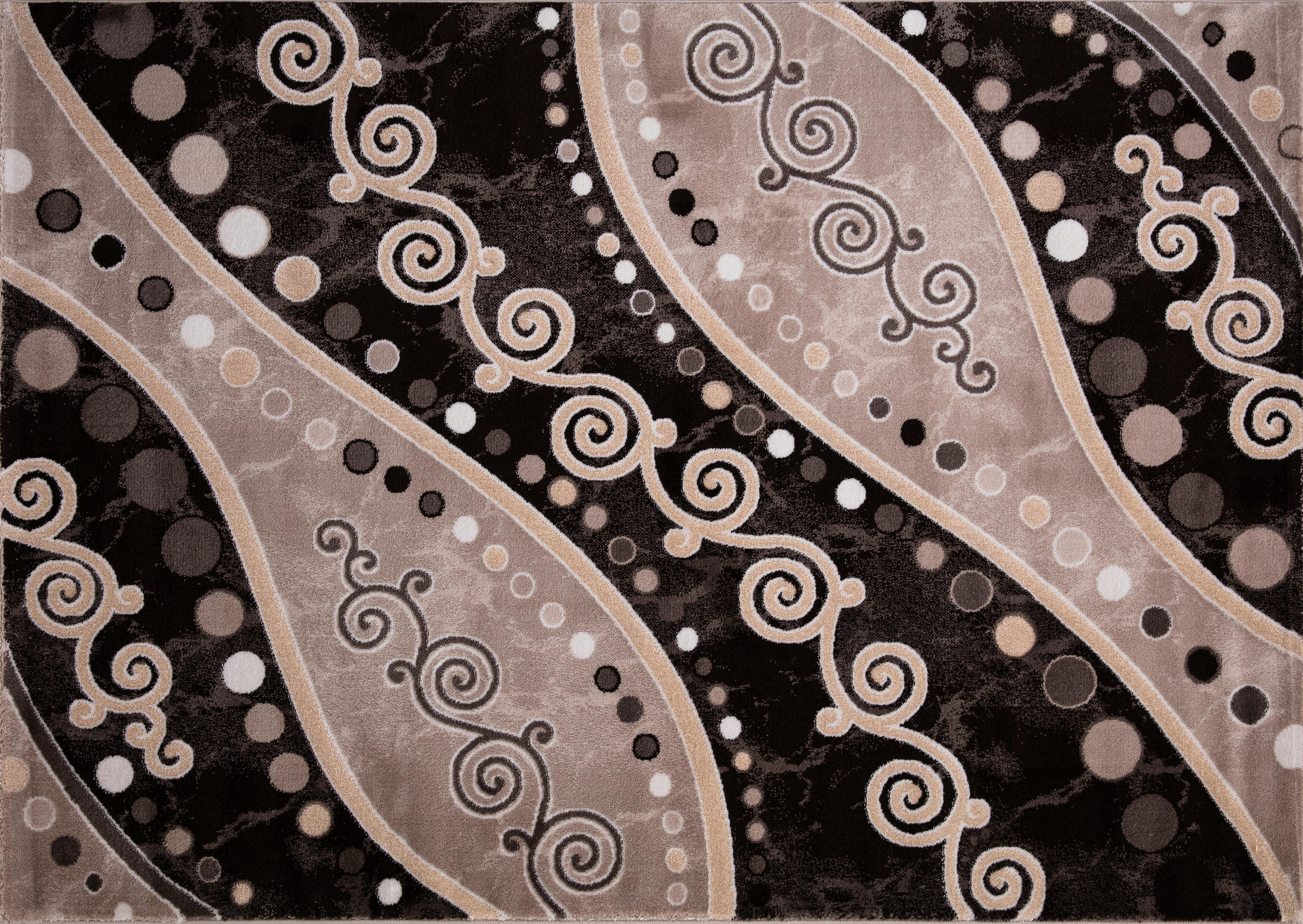 VINTAGE-TEPPICH 80/150 cm Eleysa Dunkelbraun, Hellbraun  - Hellbraun/Dunkelbraun, LIFESTYLE, Textil (80/150cm) - Novel