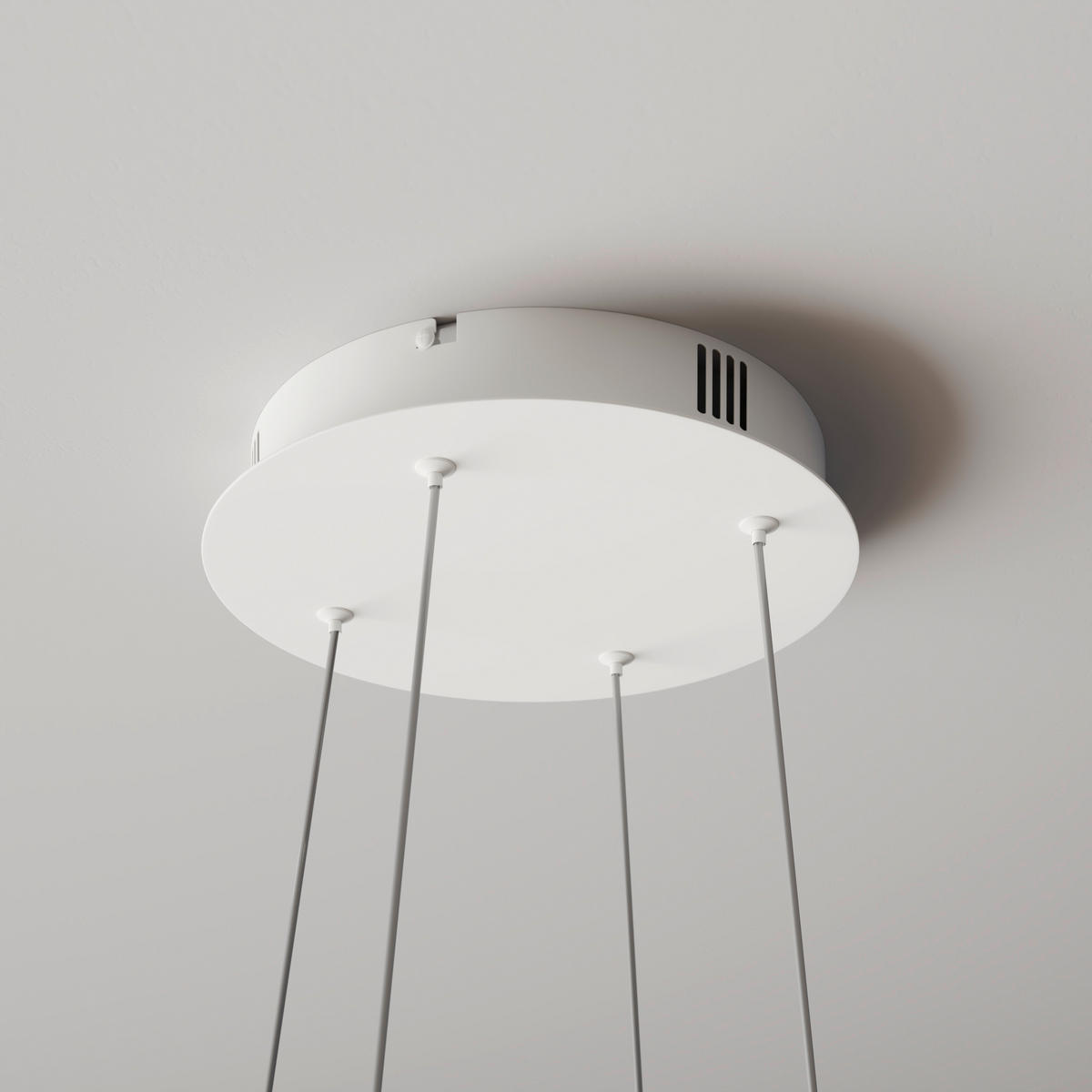 LED-HÄNGELEUCHTE Oxford 55/120 cm   - Weiß, Basics, Kunststoff/Metall (55/120cm) - Novel