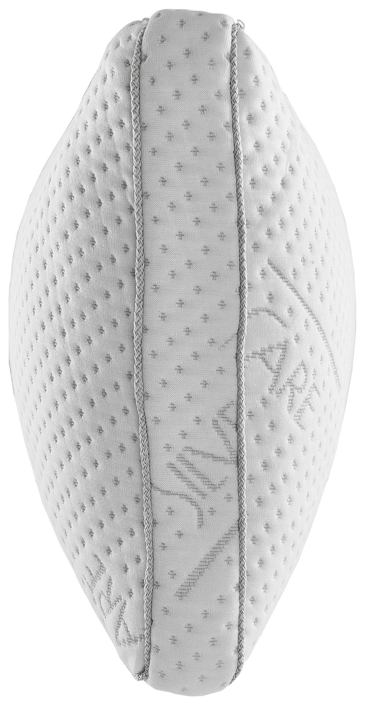 VANKÚŠ POD HLAVU, 80/40 cm - biela, Basics, textil (80/40cm) - Boxxx