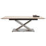 ESSTISCH in Holz, Metall 180(240)/100/77 cm - Edelstahlfarben/Eichefarben, Design, Holz/Metall (180(240)/100/77cm) - Dieter Knoll ESSTISCH in Holz, Metall 180(240)/100/77 cm - Edelstahlfarben/Eichefarben, Design, Holz/Metall (180(240)/100/77cm) - Dieter Knoll