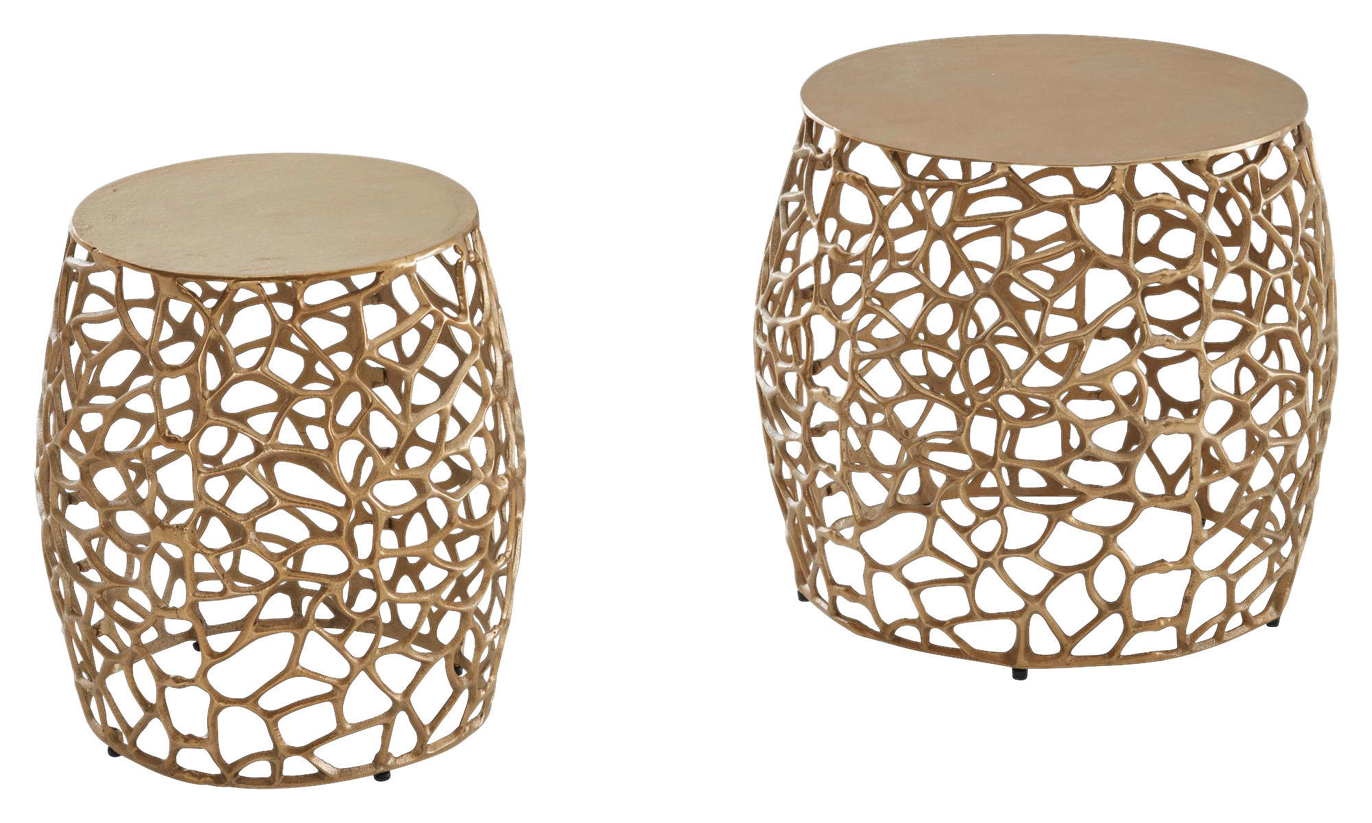 SET STOLIĆA zlatne boje  metal   - zlatne boje, Design, metal (46/42cm) - MID.YOU