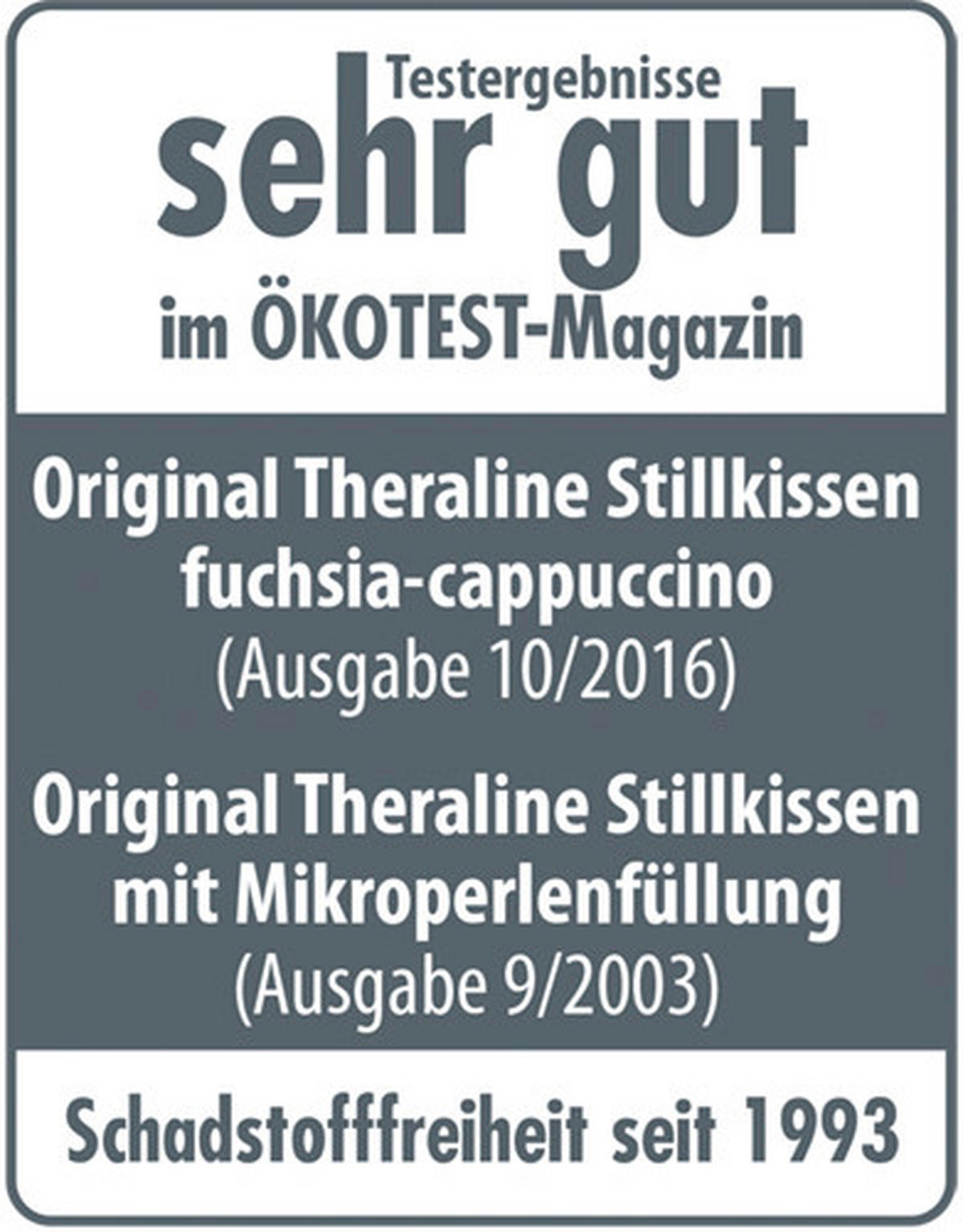 STILLKISSEN 190 cm   - Grau, Basics, Textil (190cm) - Theraline