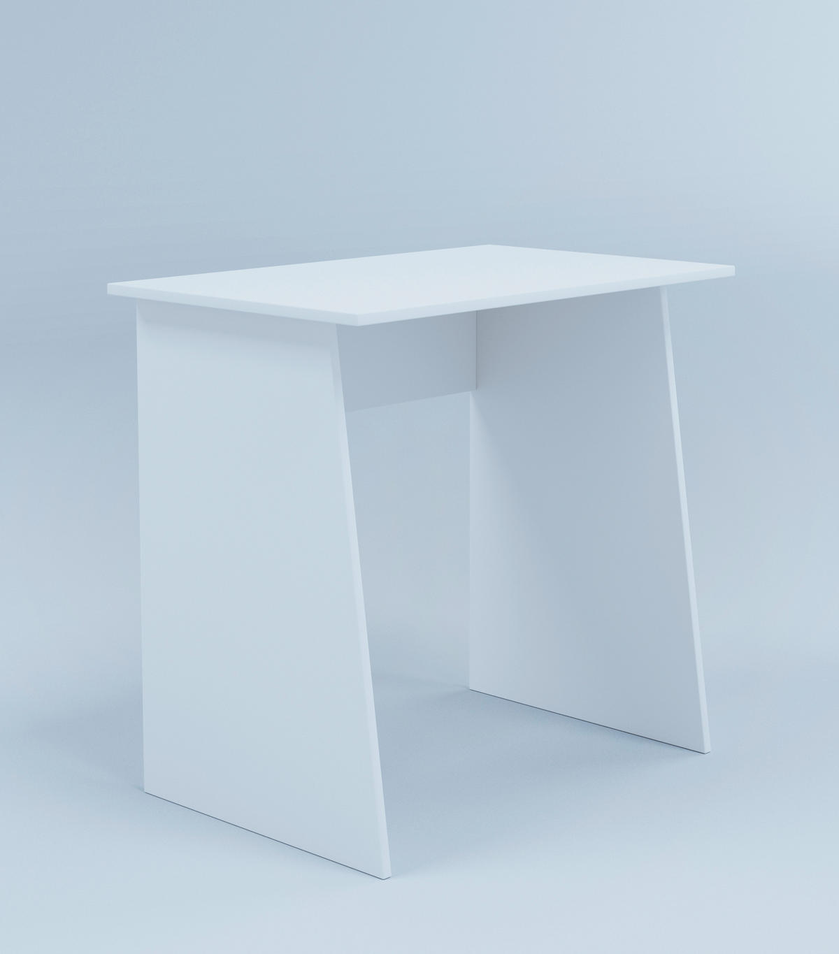 SCHREIBTISCH 80/50/74 cm  in Weiss  - Weiss, Basics, Holzwerkstoff (80/50/74cm) - MID.YOU