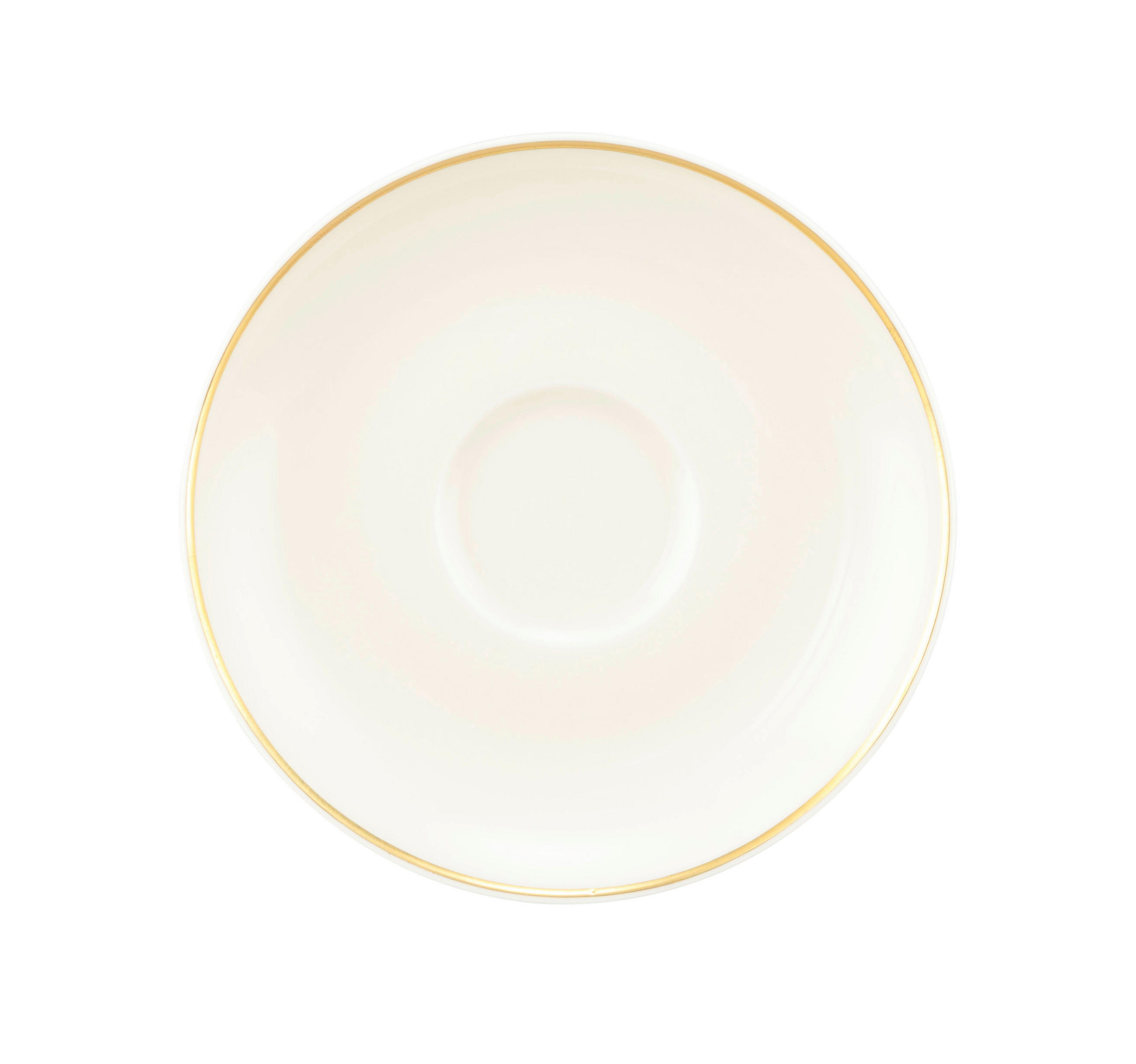 TACNA ZA ESPRESO    - zlatna/krem, Osnovno, keramika (12cm) - Seltmann Weiden