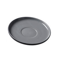 UNTERTASSE - Schwarz/Grau, Basics, Keramik (15/15/2cm) - Ritzenhoff Breker