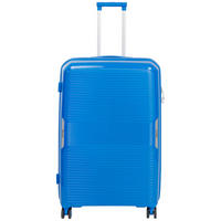 REISEKOFFER Blau  - Blau, Design, Kunststoff/Textil (53/77/30cm) - Novel